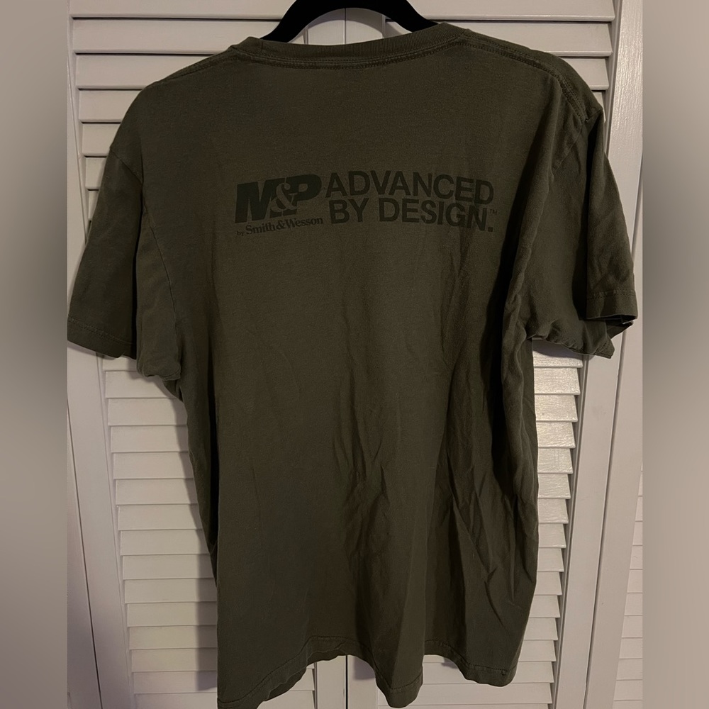 Smith&Wesson, M&P Men’s L, Olive Green SS T-Shirt.